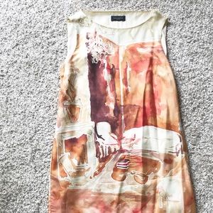 Piazza Sempione silk sheath dress